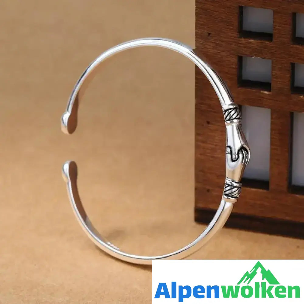 Alpenwolken - Freundschafts Handshake Armband