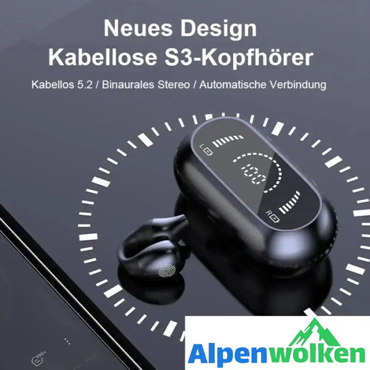 Alpenwolken - 🎁Frühling heißer Verkauf🎉Drahtloses Ohrclip-Bluetooth-Headset