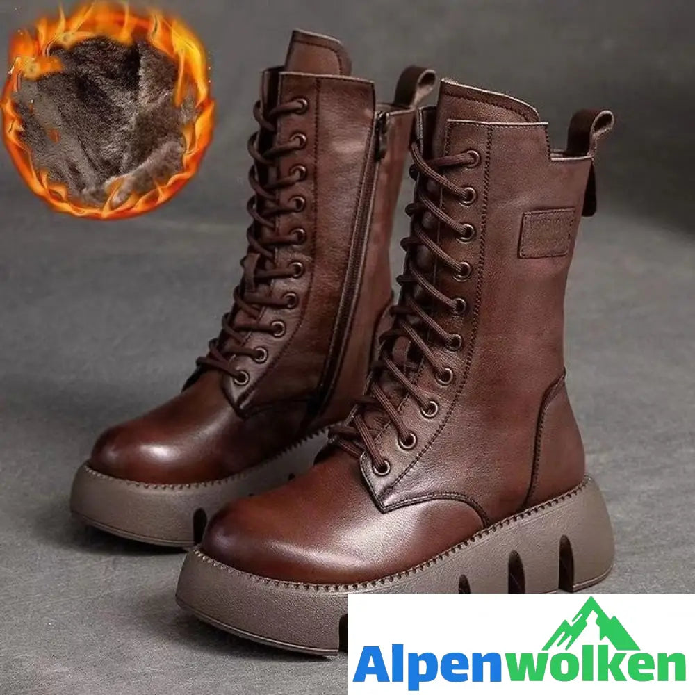 Alpenwolken - FUDUS - Neue Mode Damen Stiefel