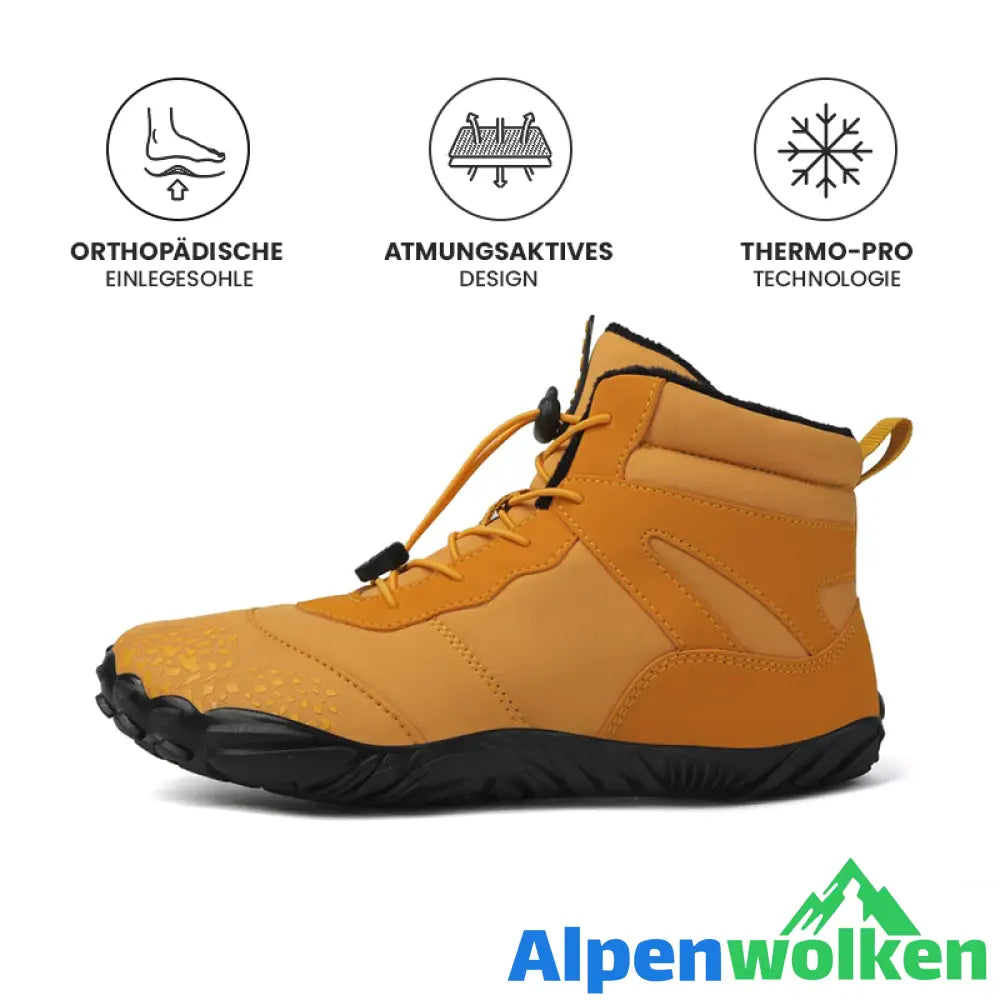 Alpenwolken - Fudus Polar Barfußschuhe Gelb