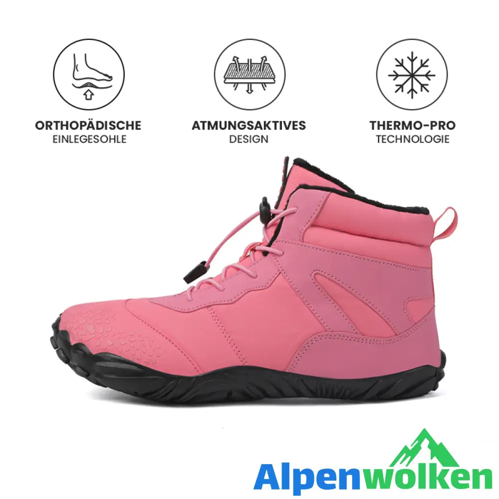 Alpenwolken - Fudus Polar Barfußschuhe Rosa