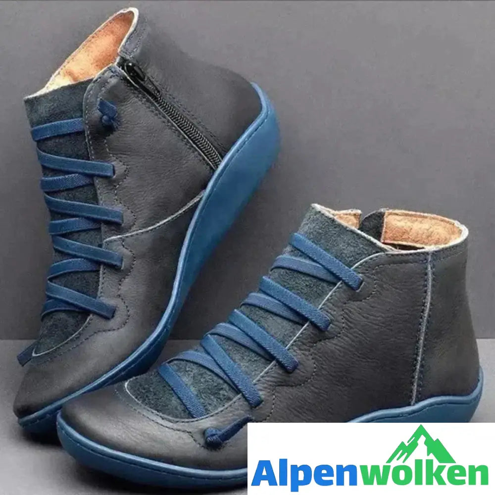 Alpenwolken - FUDUS – Premium Super & bequeme wasserdichte Stiefel Blau