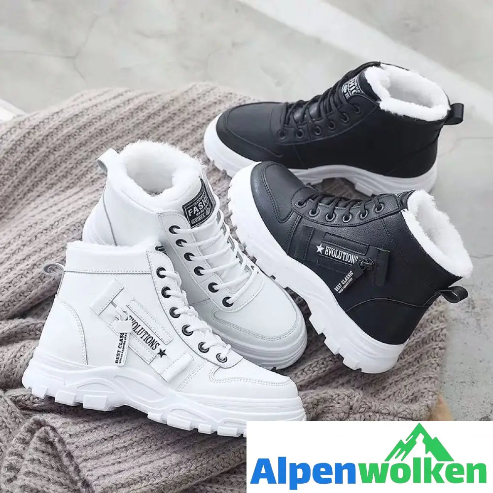 Alpenwolken - Fudus warme Schuhe mit dicken Sohlen