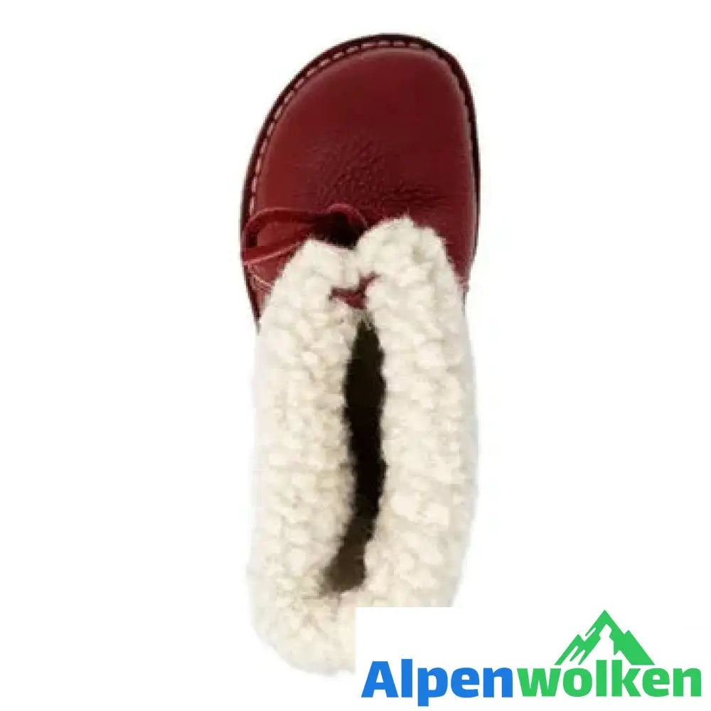 Alpenwolken - Fudus Wasserdichte Stiefel mit Wollfutter