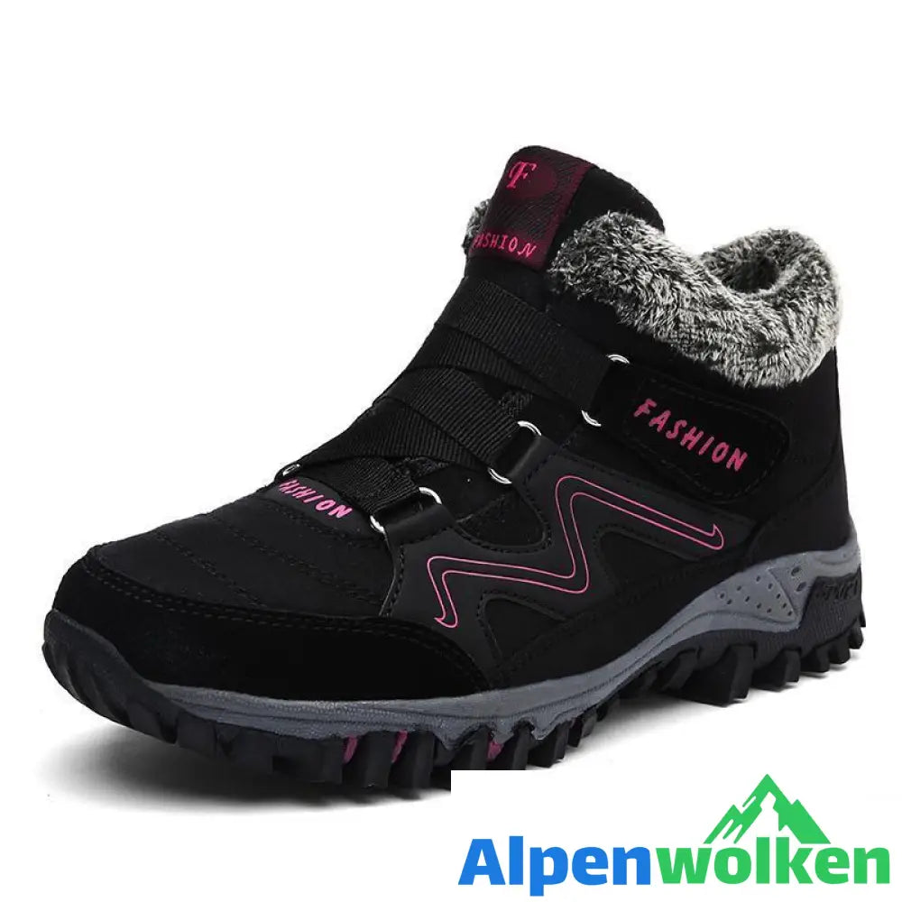 Alpenwolken - Fudus Winterstiefel Schwarze