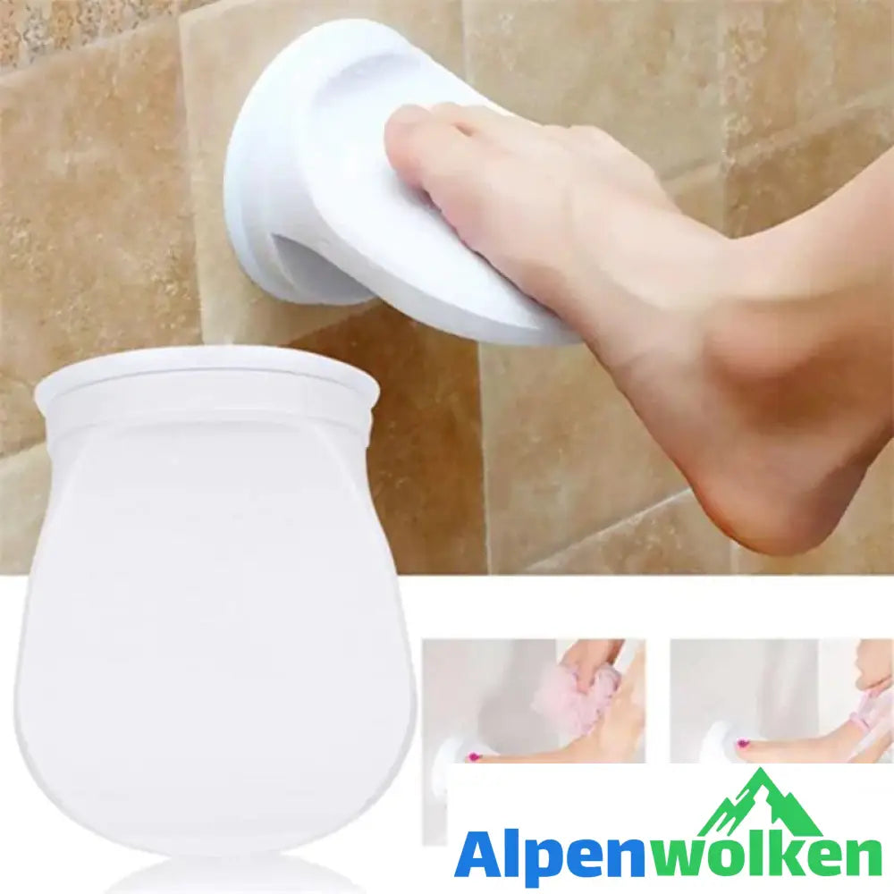 Alpenwolken - Fußstützenständer für die Dusche