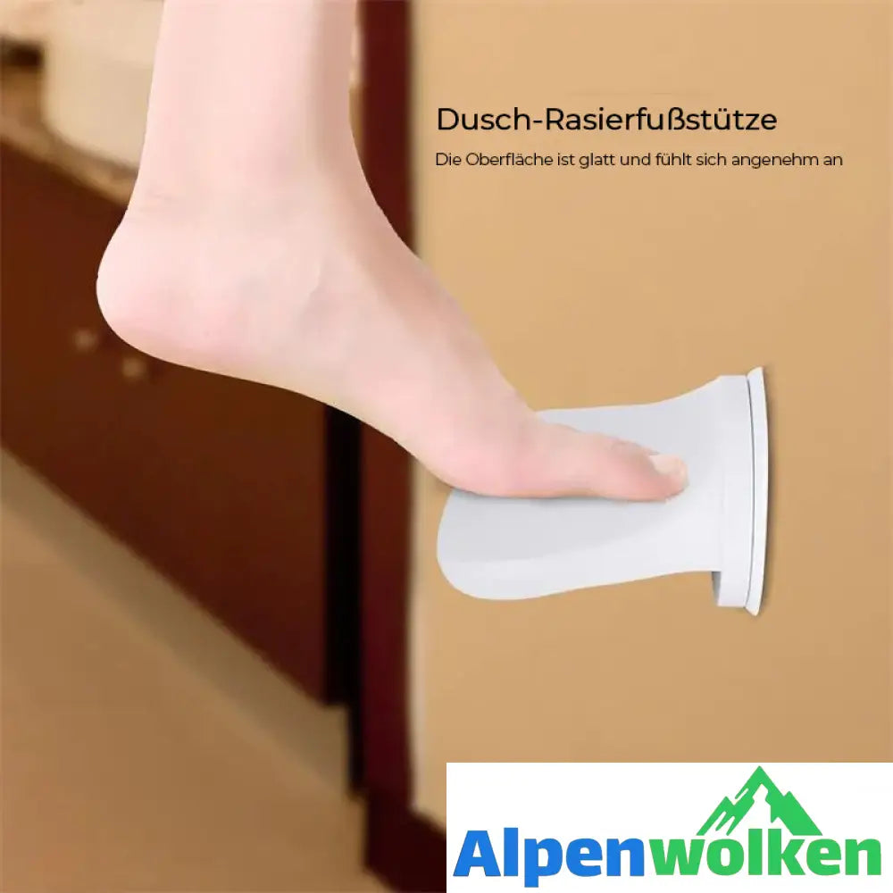 Alpenwolken - Fußstützenständer für die Dusche