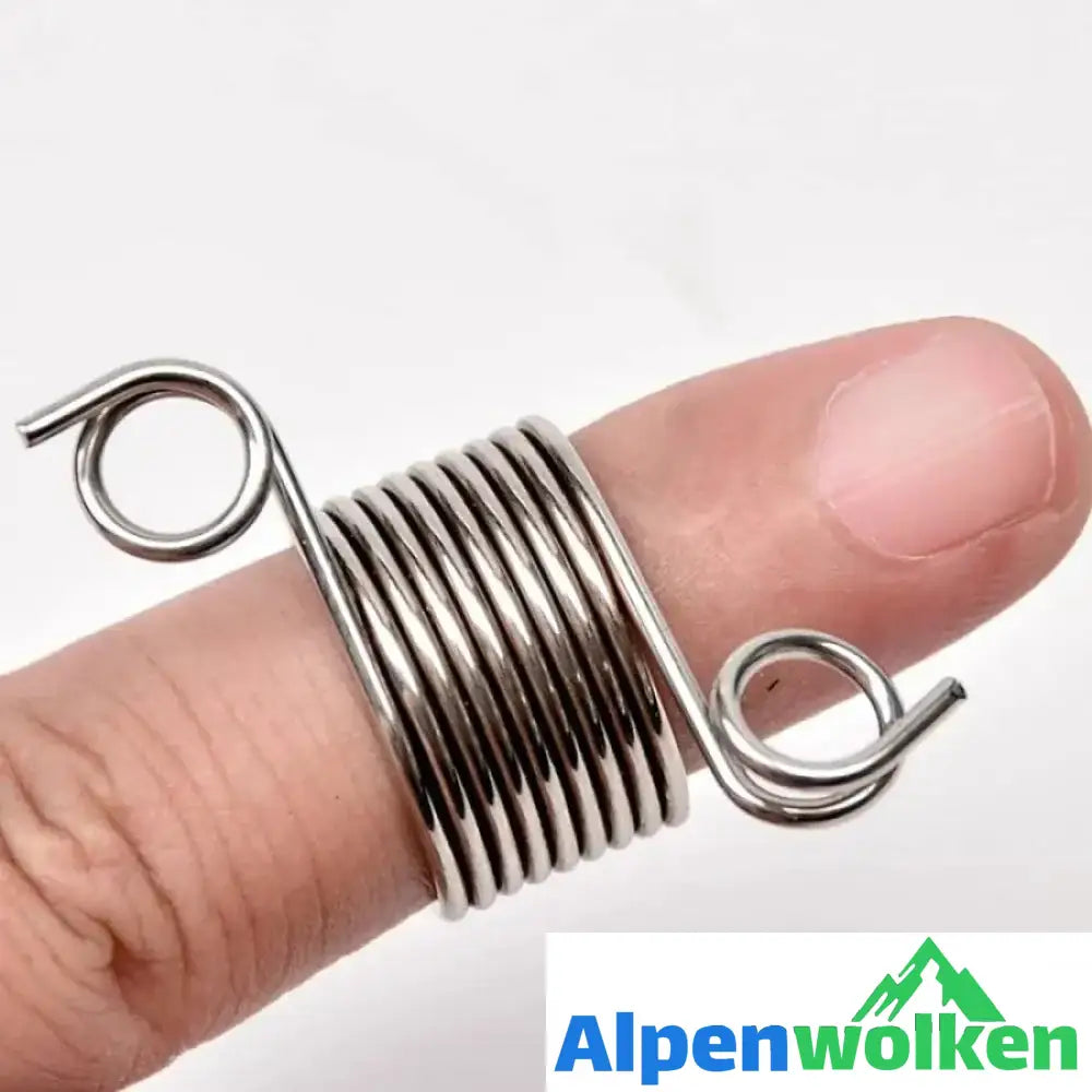 Alpenwolken - Garnführung Strick Fingerhut