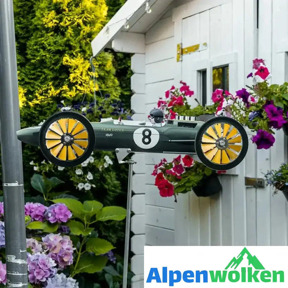 Alpenwolken - Garten-Racing-Windmühlen-Ornament