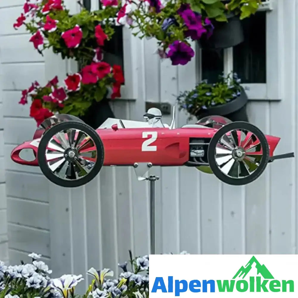 Alpenwolken - Garten-Racing-Windmühlen-Ornament