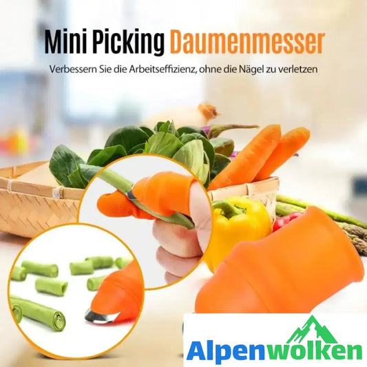 Alpenwolken - Garten Thumb Messer