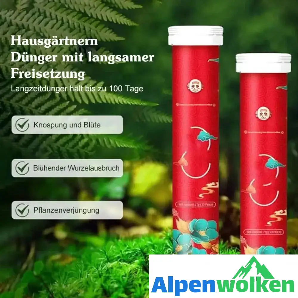 Alpenwolken - Garten-Universaldünger mit langsamer Freisetzung in Tablettenform