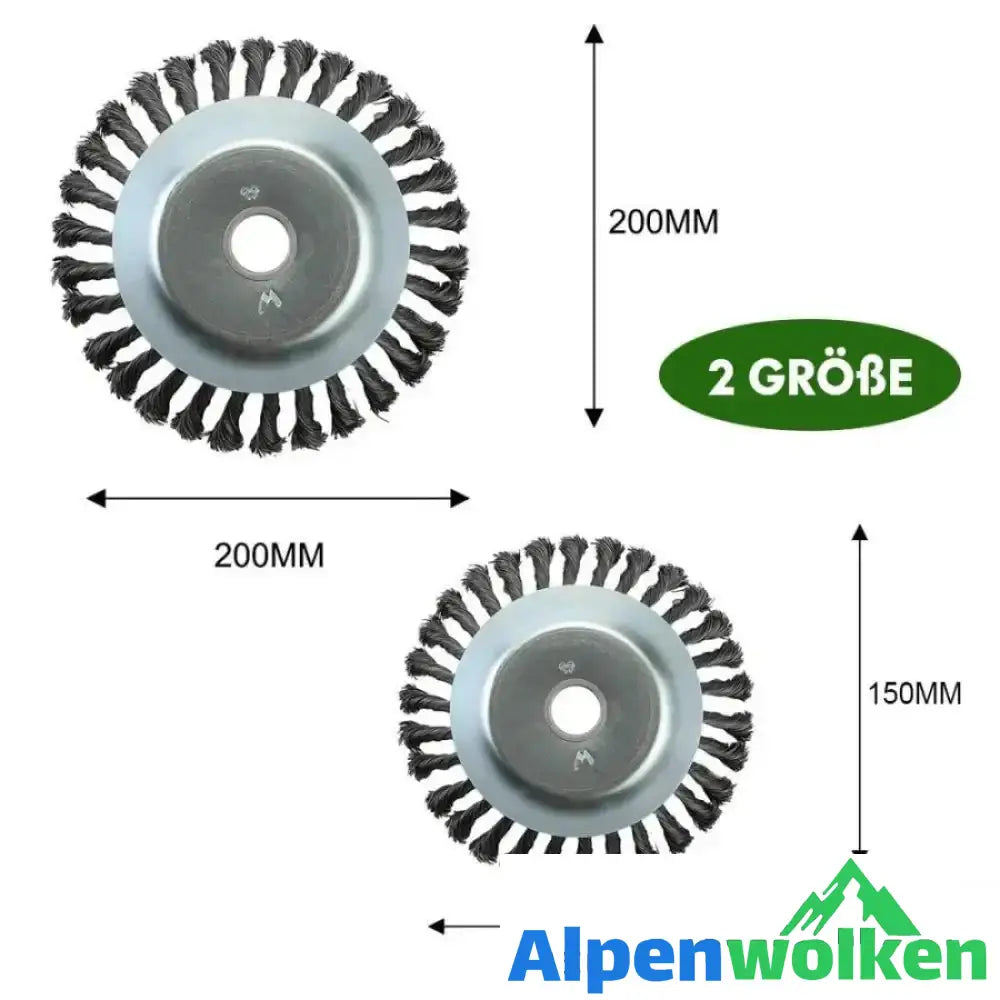 Alpenwolken - Garten-Unkrautbürsten-Rasenmäher | selber bauen garten