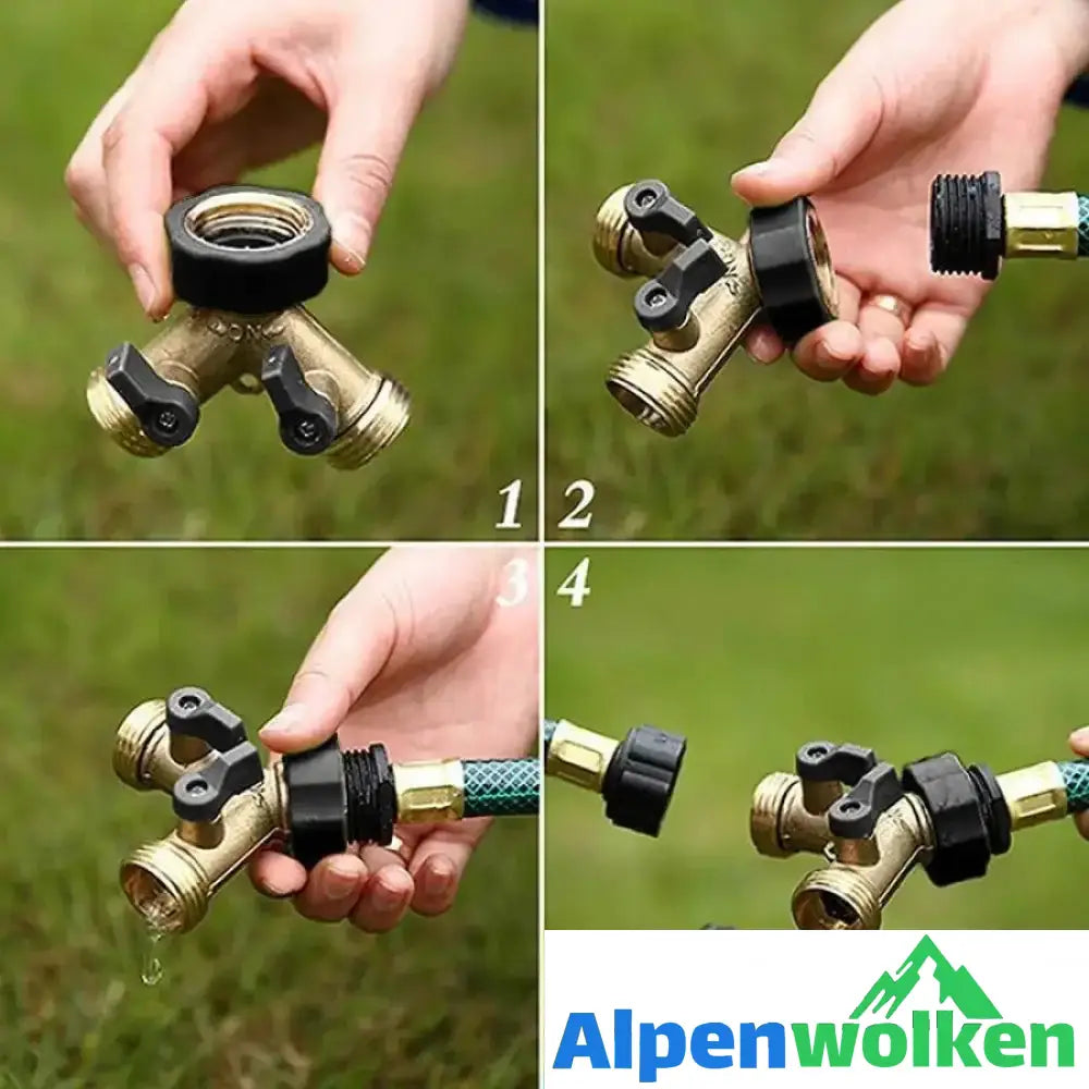 Alpenwolken - Garten Y Typ Kupfer Wasser Ventil