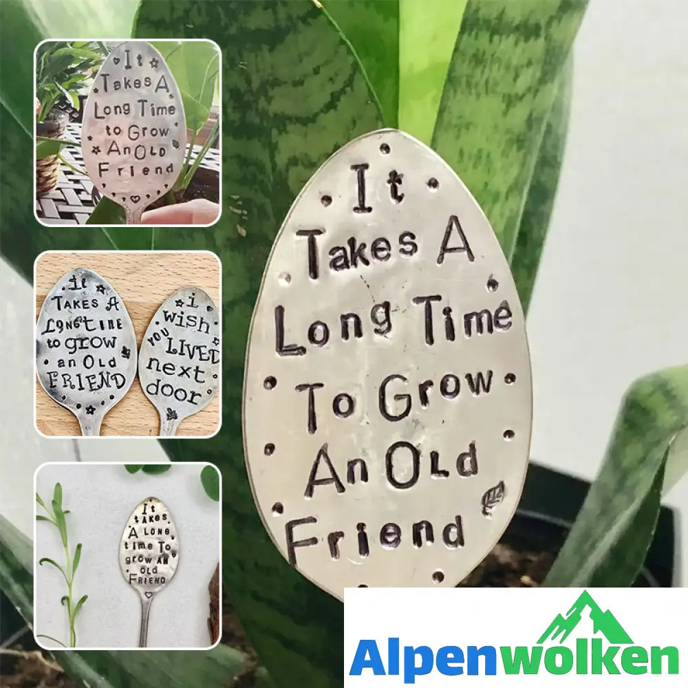 Alpenwolken - 🌱Gartenmarker-Freundschaftsgeschenk💕