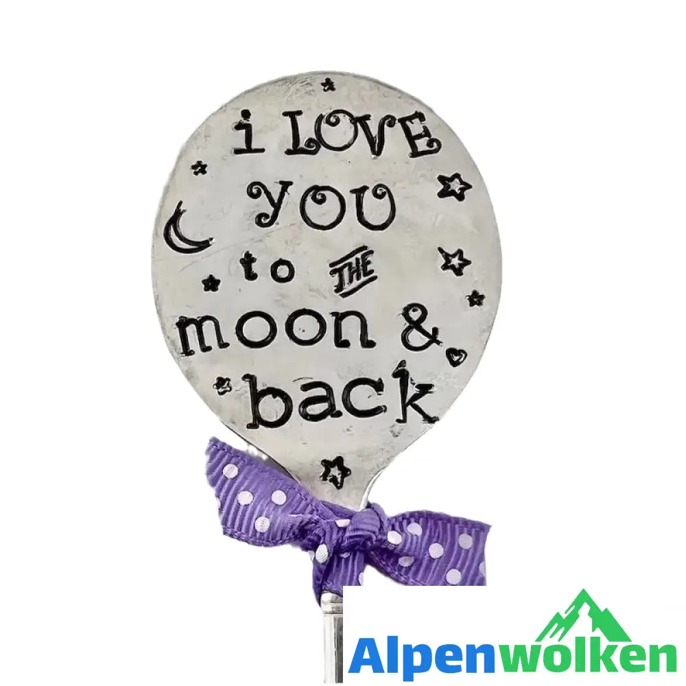 Alpenwolken - 🌱Gartenmarker-Freundschaftsgeschenk💕