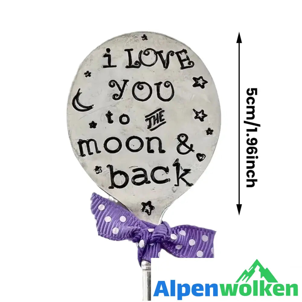 Alpenwolken - 🌱Gartenmarker-Freundschaftsgeschenk💕