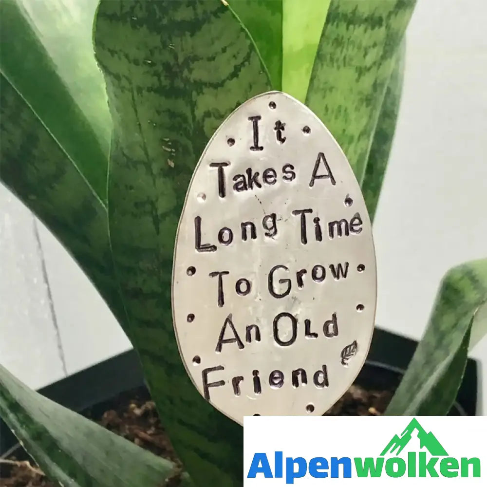 Alpenwolken - 🌱Gartenmarker-Freundschaftsgeschenk💕