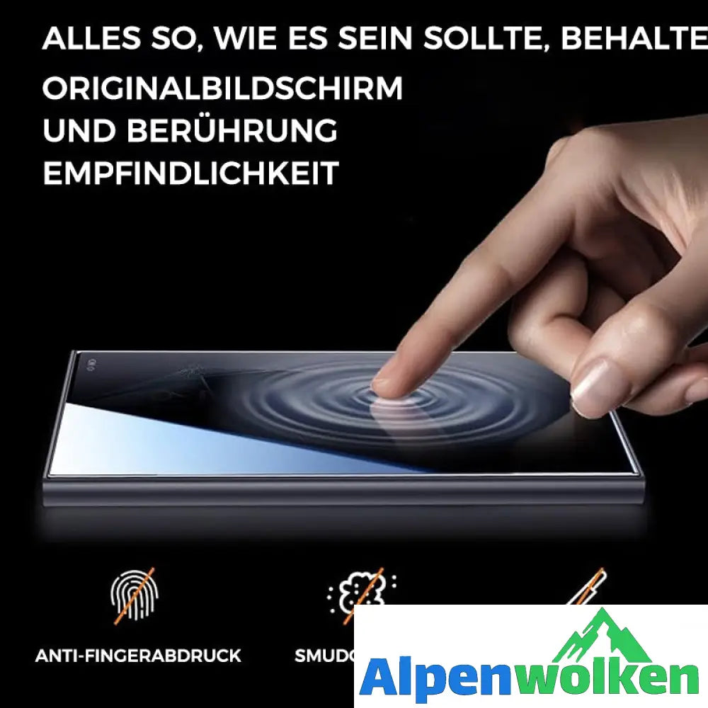 Alpenwolken - Gehärtete Handy-Folie für Samsung