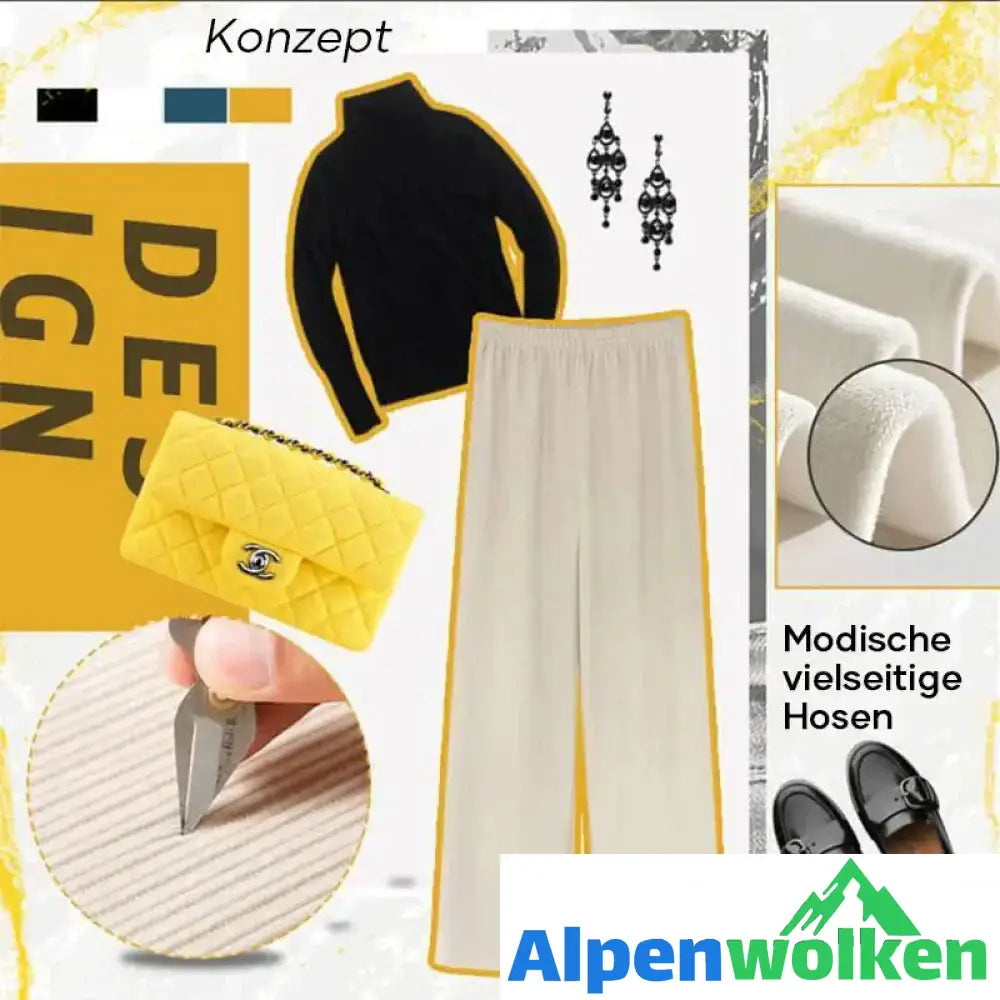 Alpenwolken - Gepolsterte Winterhose für Damen