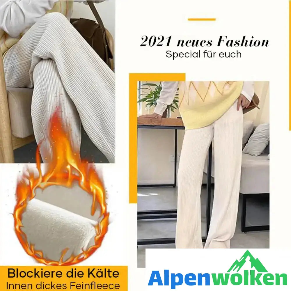 Alpenwolken - Gepolsterte Winterhose für Damen