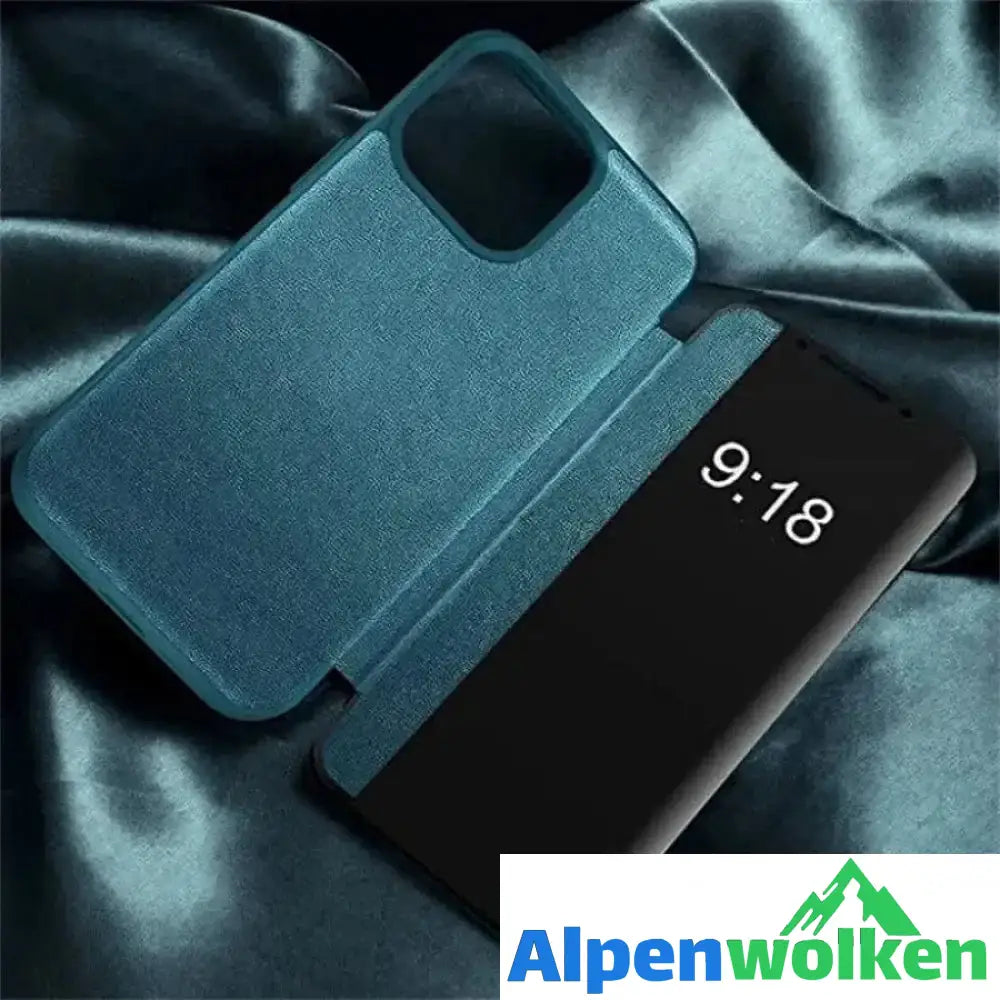 Alpenwolken - Geschäft Flip-Handyhülle