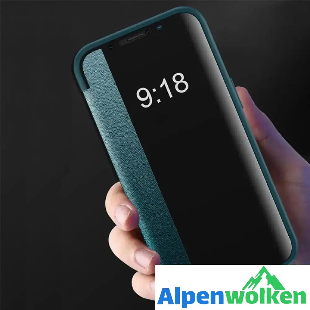 Alpenwolken - Geschäft Flip-Handyhülle