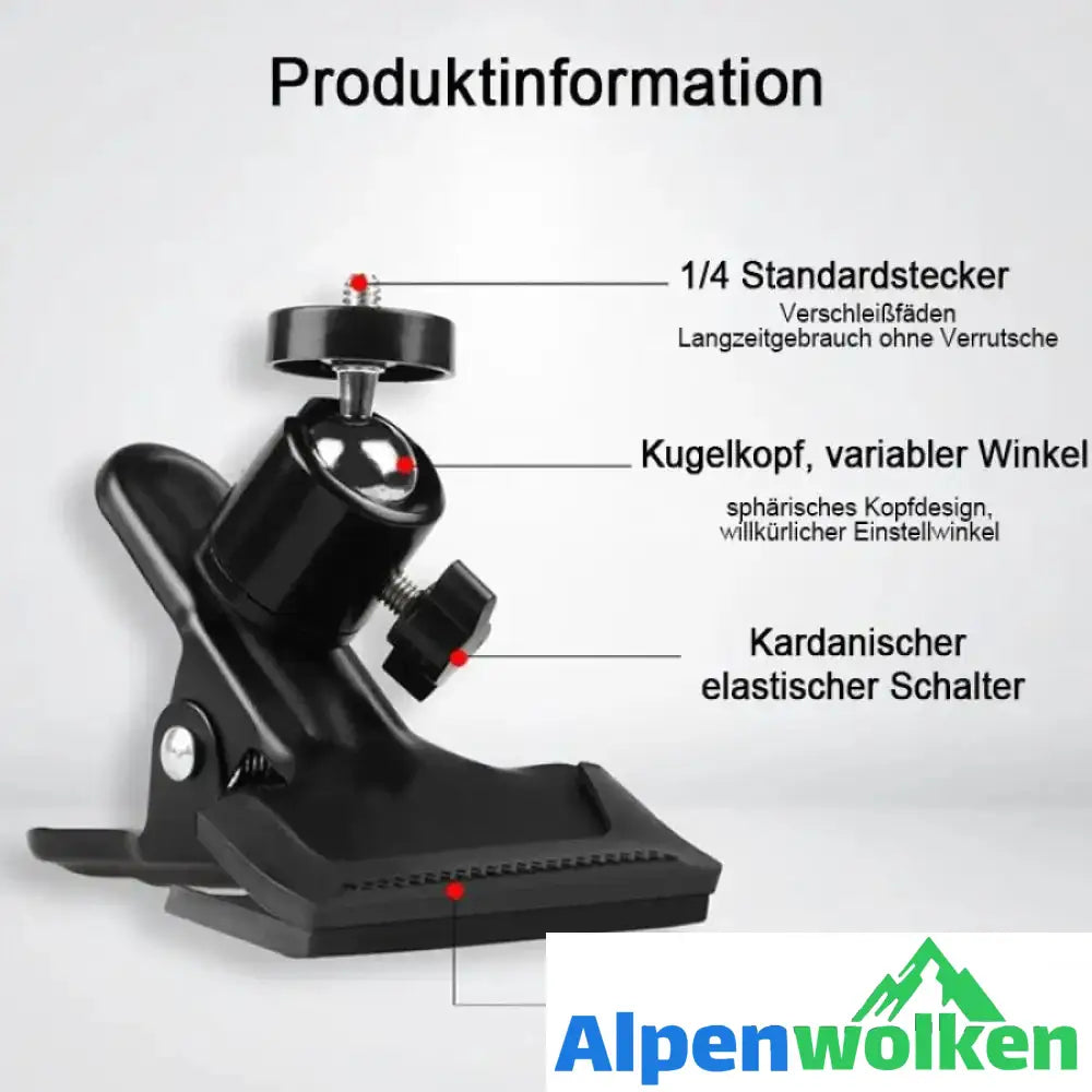 Alpenwolken - Gitarrenkamerahalterung