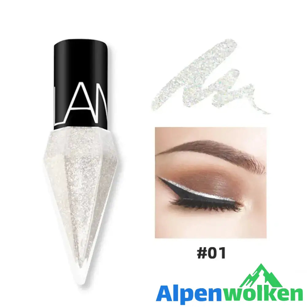 Glänzender Flüssiger Diamant-Eyeliner #01