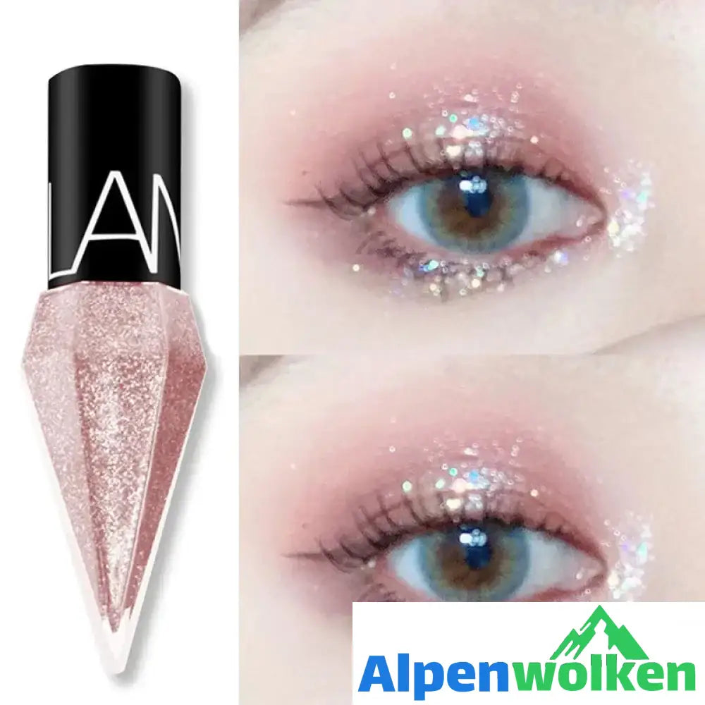 Alpenwolken - Glänzender Flüssiger Diamant-Eyeliner