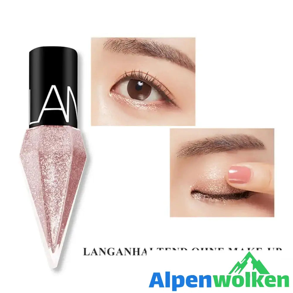 Alpenwolken - Glänzender Flüssiger Diamant-Eyeliner