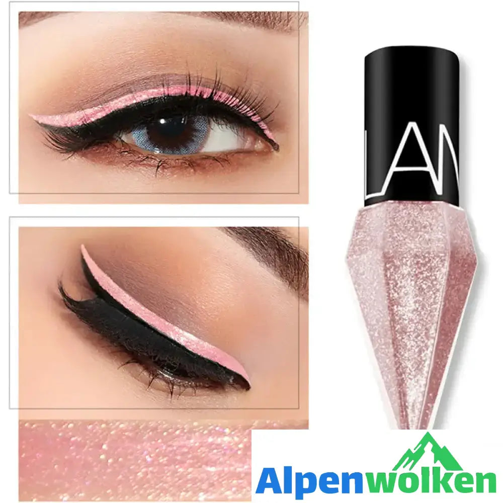 Alpenwolken - Glänzender Flüssiger Diamant-Eyeliner