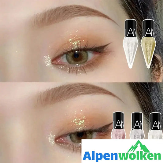 Alpenwolken - Glänzender Flüssiger Diamant-Eyeliner