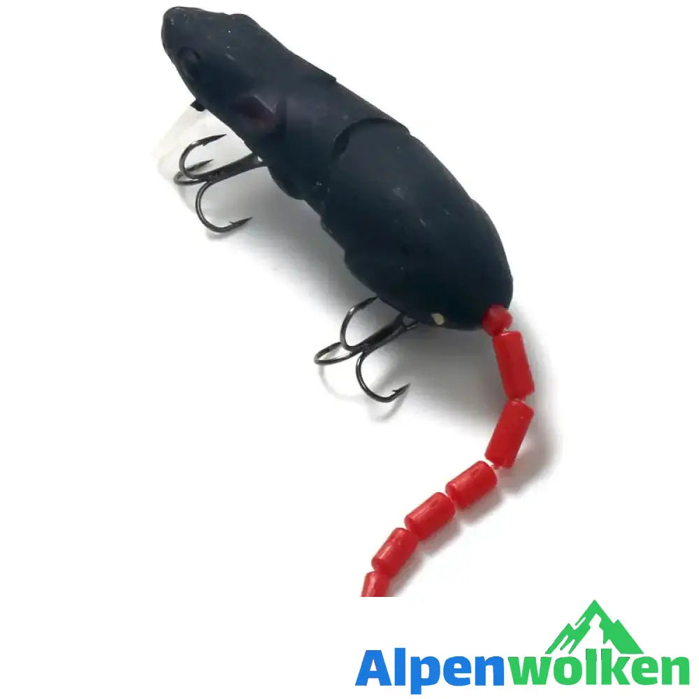 Alpenwolken - Guter Helfer für Angler - Mäuseköder Schwarz