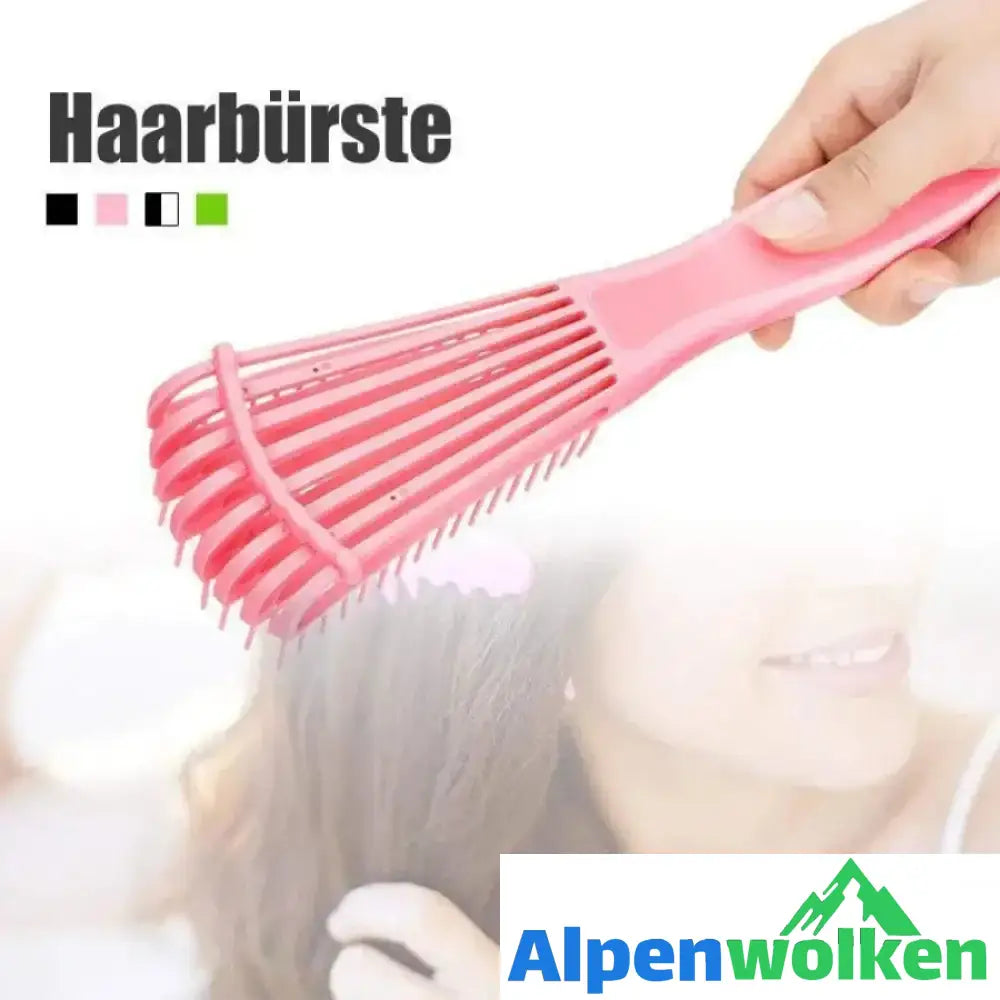 Alpenwolken - Haarbürste für glattes und lockiges Haar