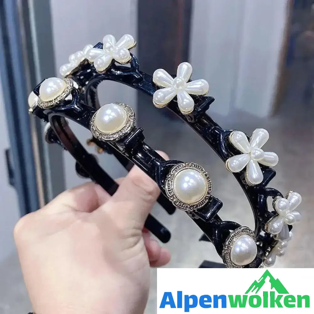 Alpenwolken - Haarnadel Stirnband Für Damen