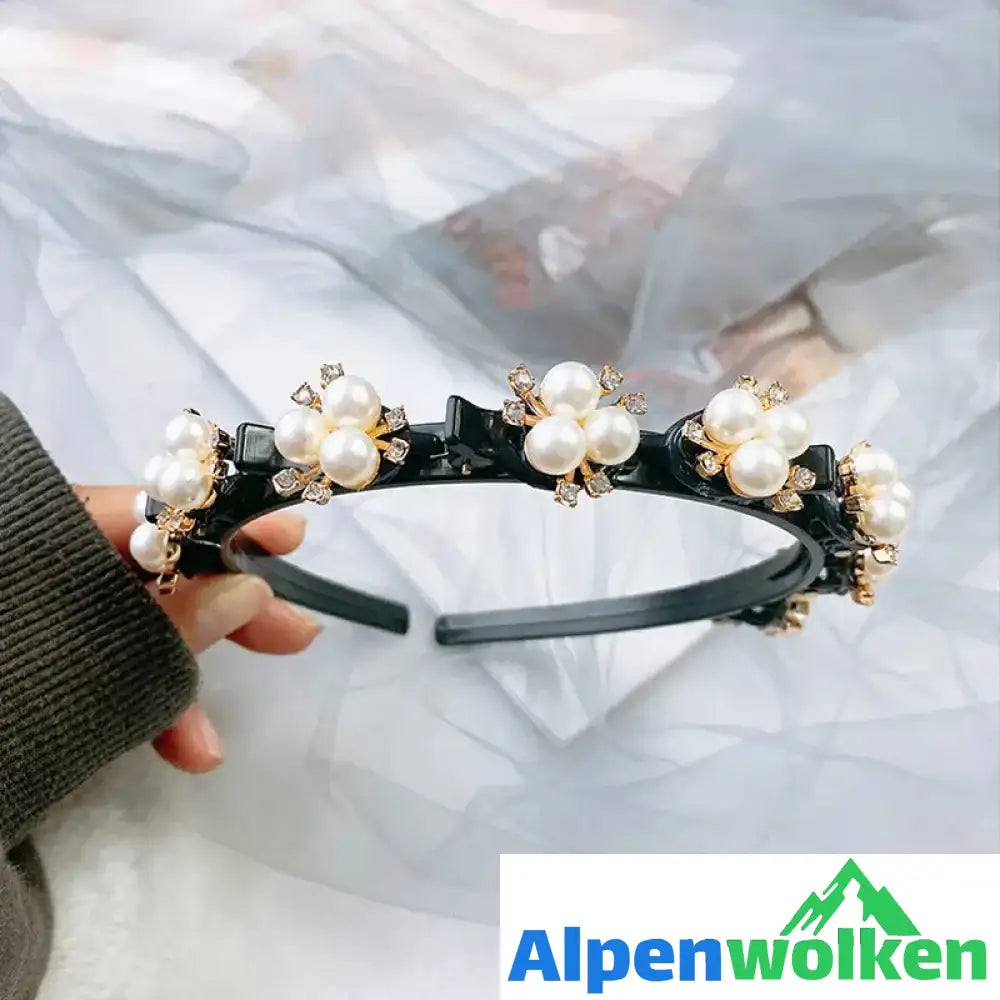 Alpenwolken - Haarnadel Stirnband Für Damen