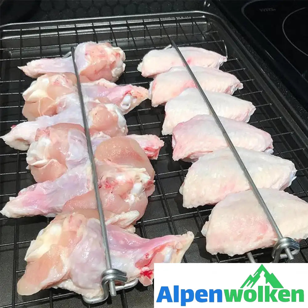 Alpenwolken - Hähnchenflügel BBQ-Gabel