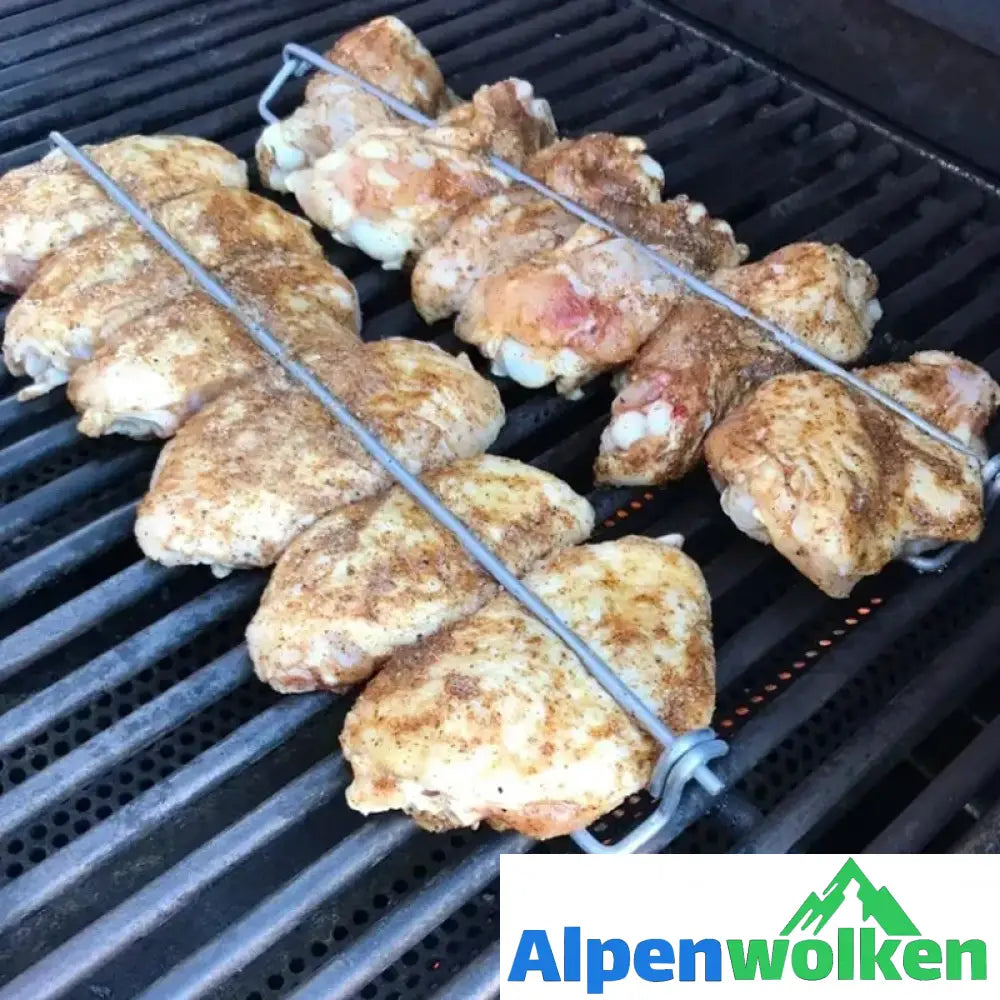 Alpenwolken - Hähnchenflügel BBQ-Gabel