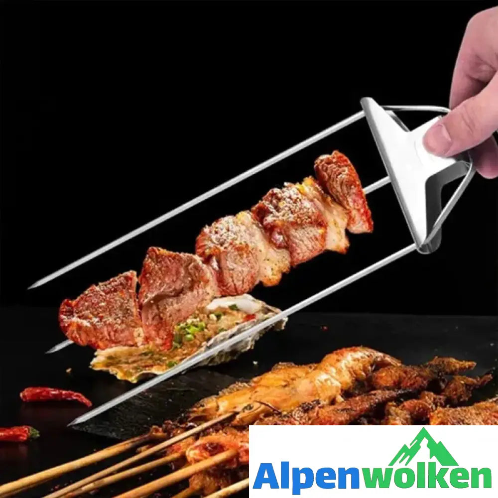 Alpenwolken - Halbautomatische Grillgabel aus Edelstahl