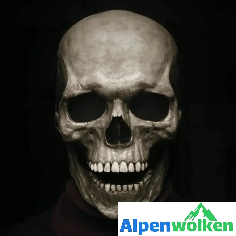 Alpenwolken - Halloween Totenkopf Maske