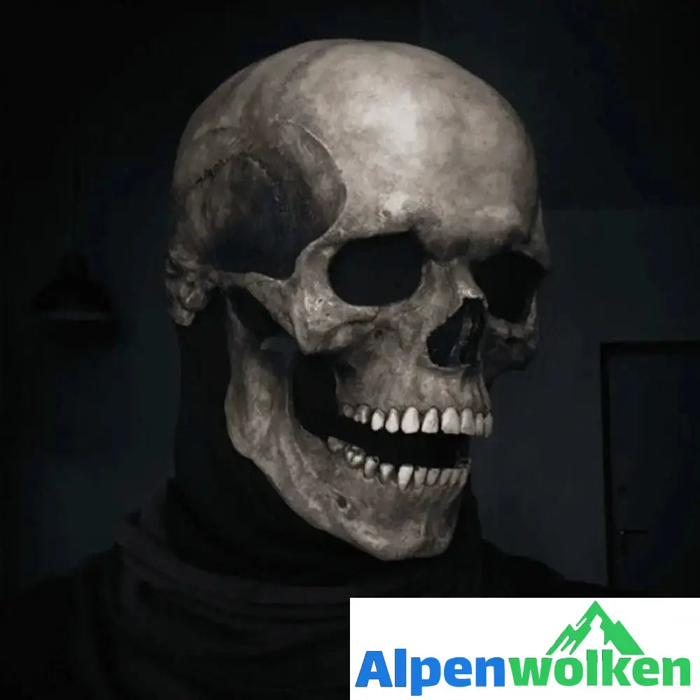 Alpenwolken - Halloween Totenkopf Maske