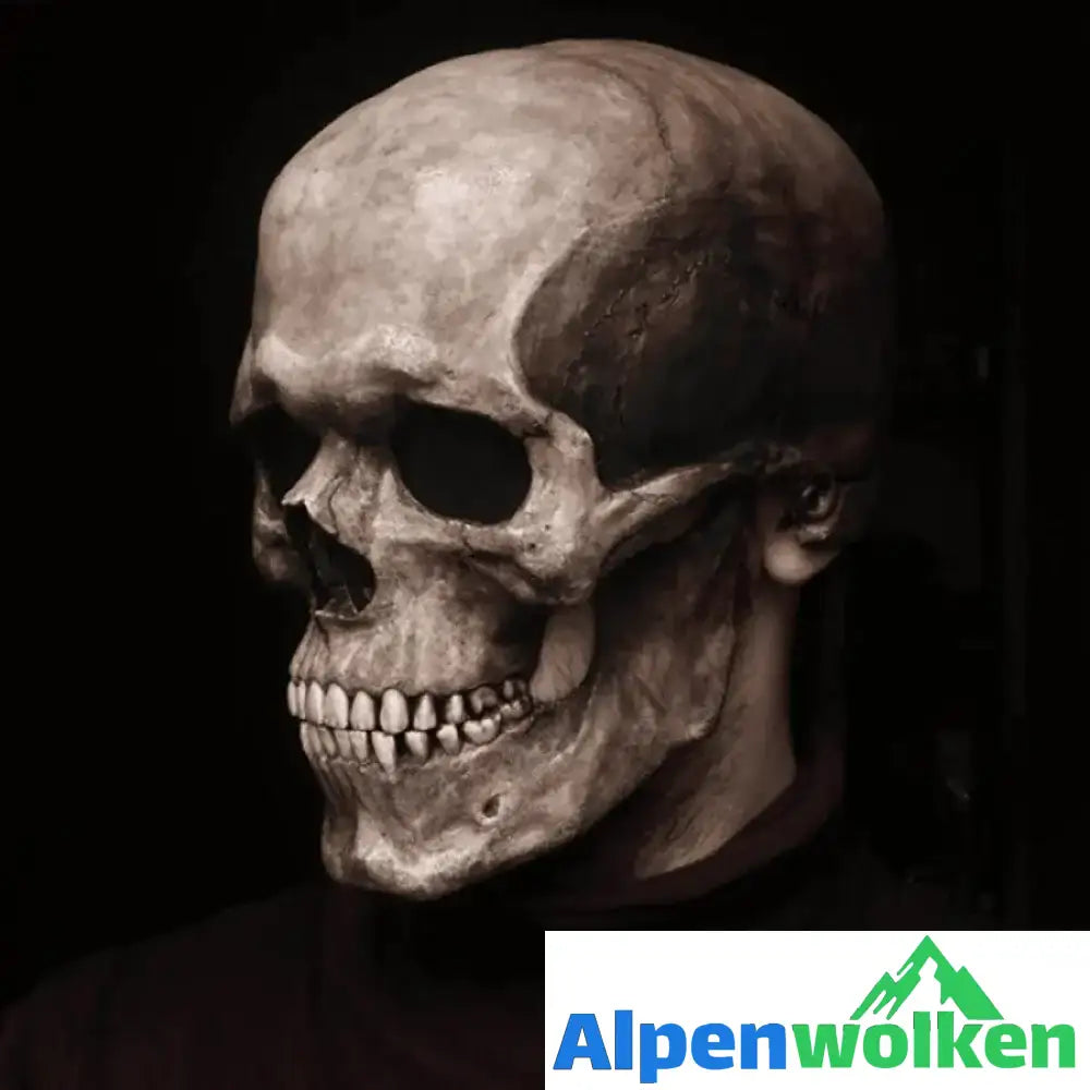 Alpenwolken - Halloween Totenkopf Maske