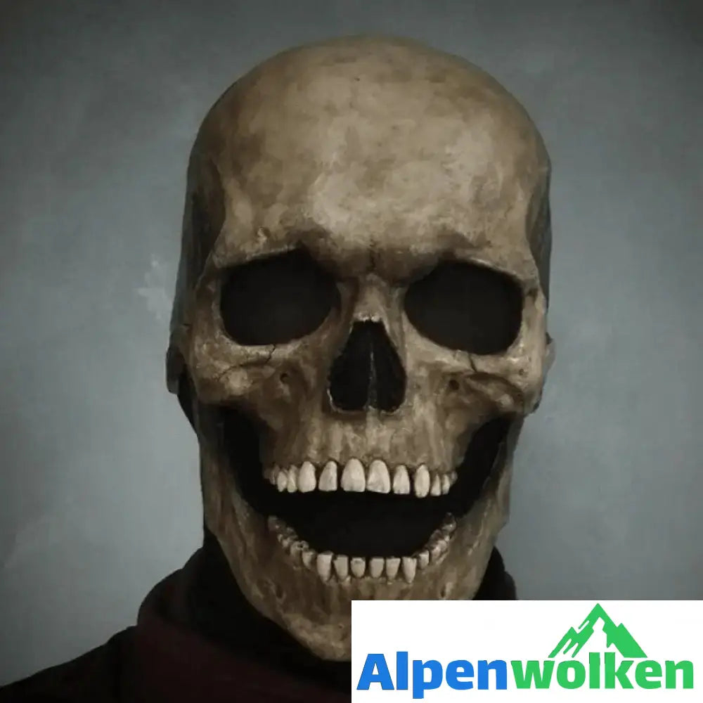 Alpenwolken - Halloween Totenkopf Maske