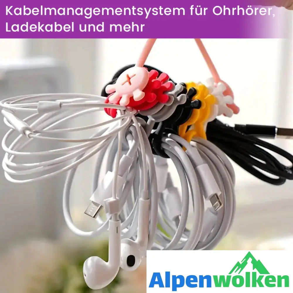 Alpenwolken - Handförmiger magnetischer Kabelmanager