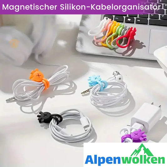 Alpenwolken - Handförmiger magnetischer Kabelmanager