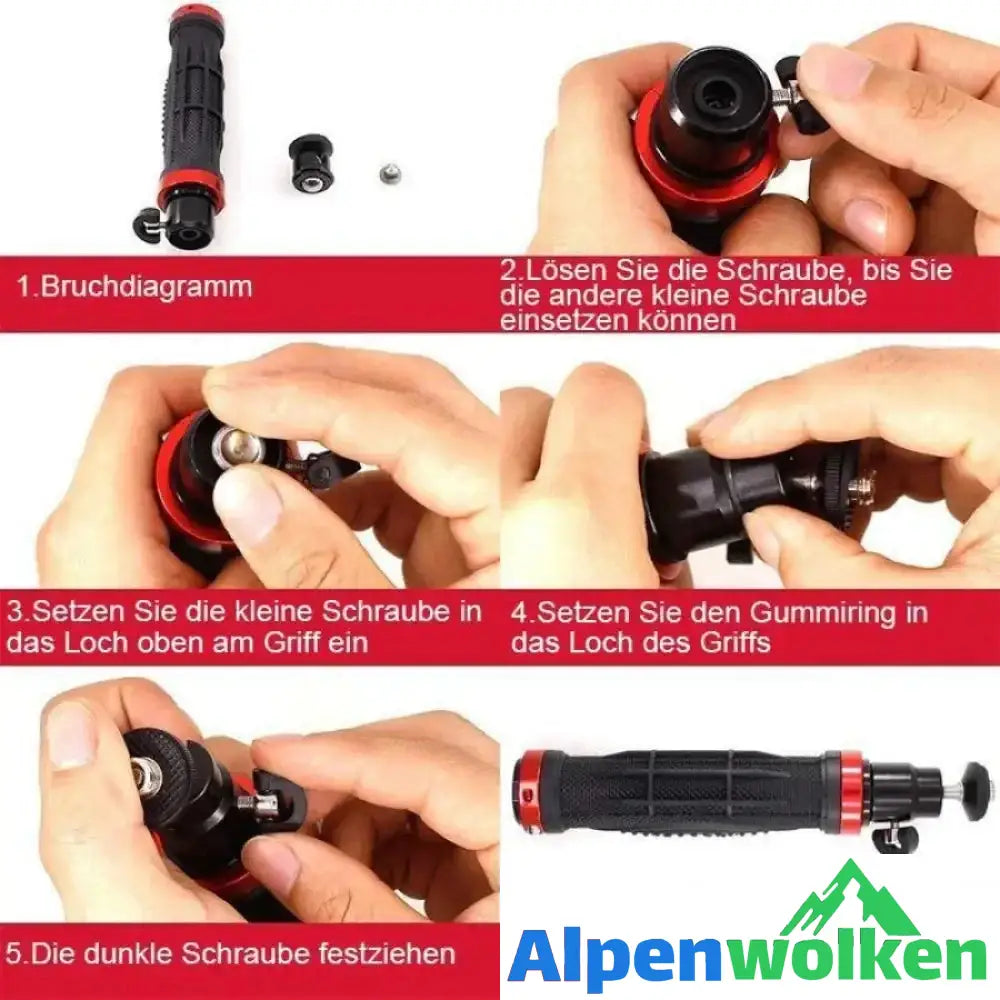 Alpenwolken - Handheld Kamera Stabilisator, mit Handyhalter