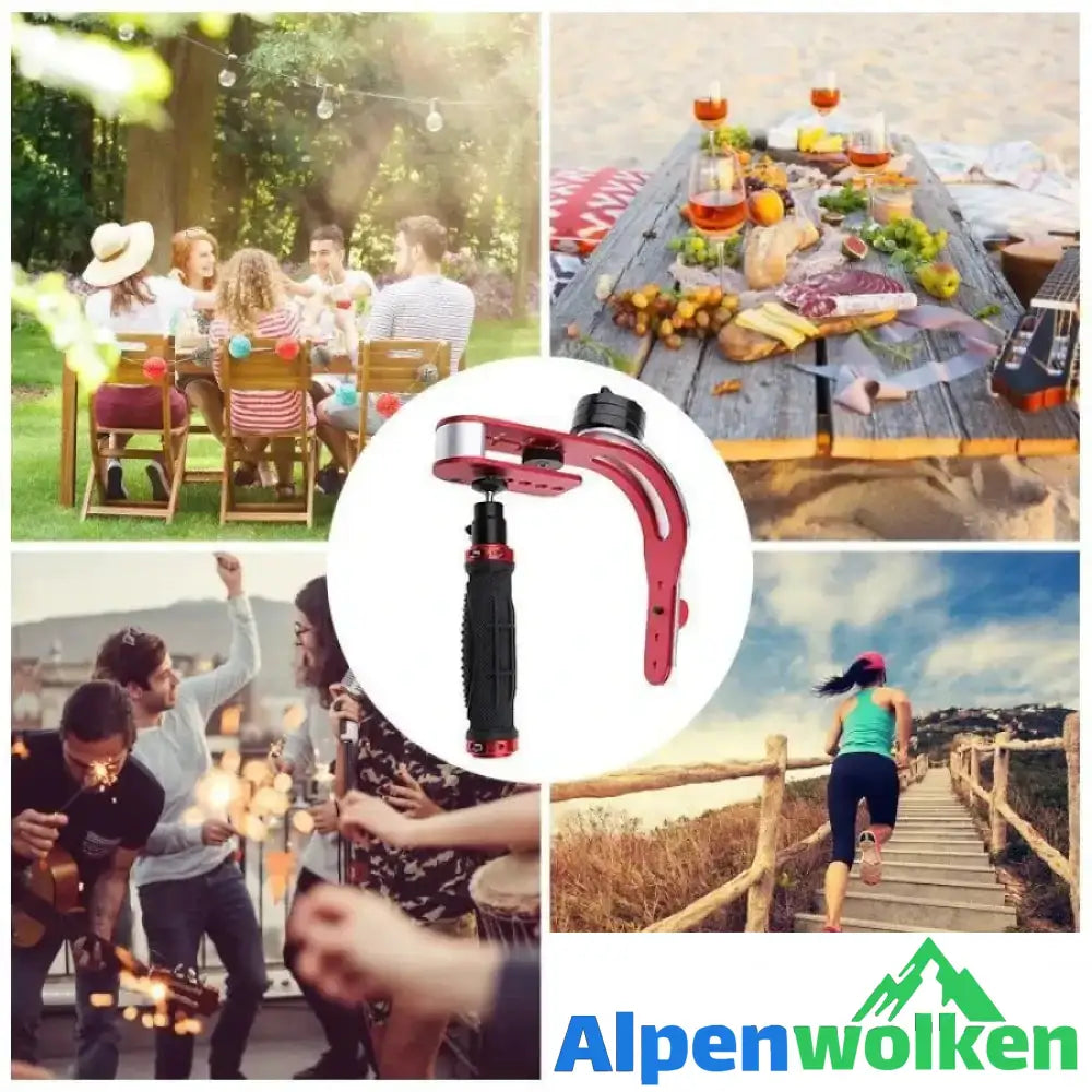 Alpenwolken - Handheld Kamera Stabilisator, mit Handyhalter