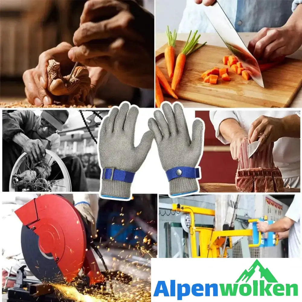 Alpenwolken - Handschuhe aus Draht