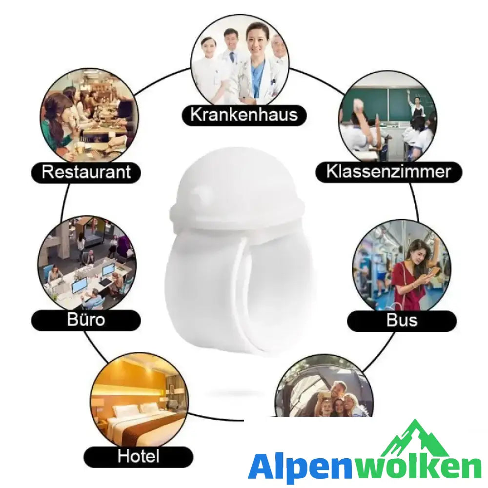 Alpenwolken - Handwaschflüssigkeit Armband